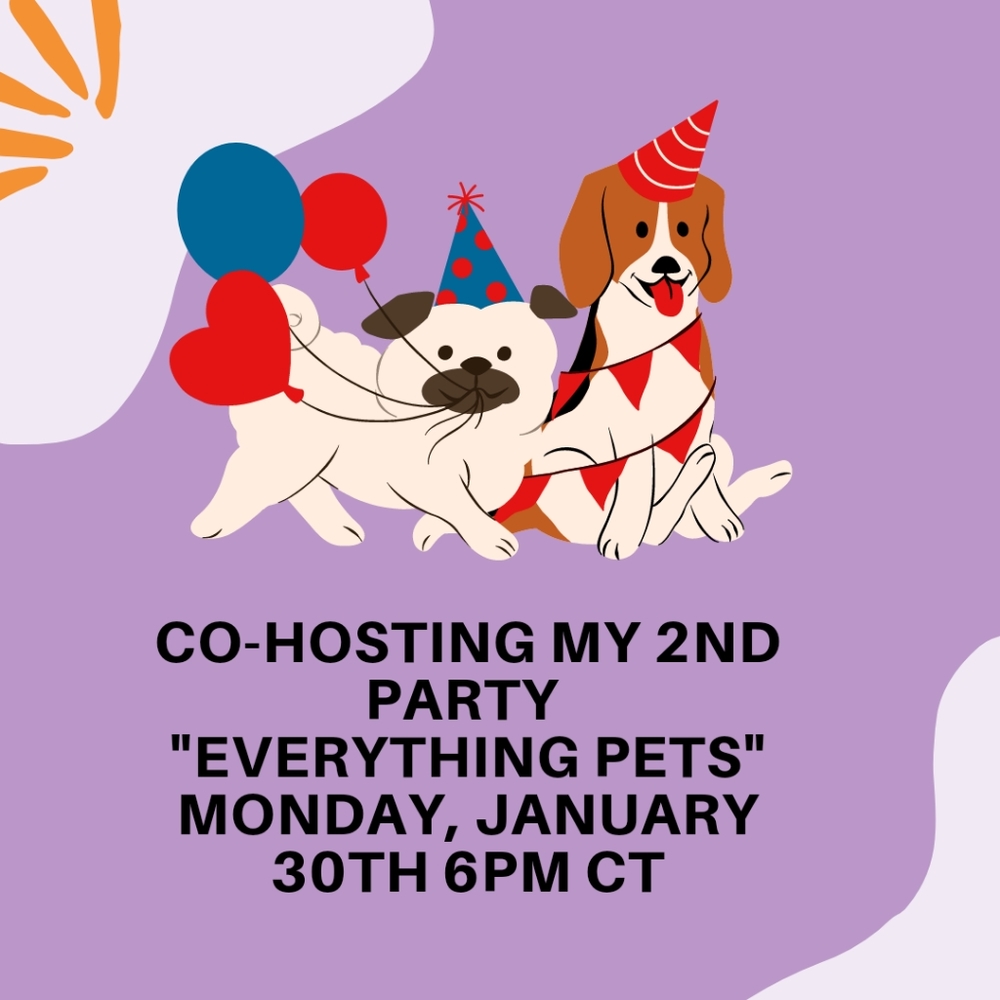 🐾🎉🎈 Co-Hosting my 2nd Posh Party- Everything Pets!!!🎈🎉🐾